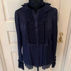 Navy Blouse